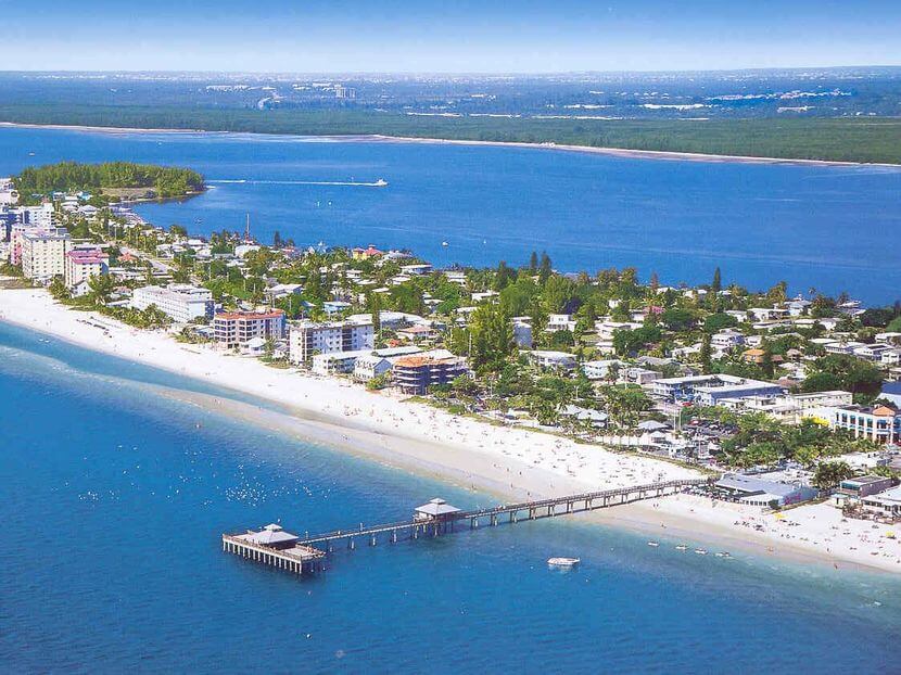Luftaufnahme Fort Myers Beach in Florida