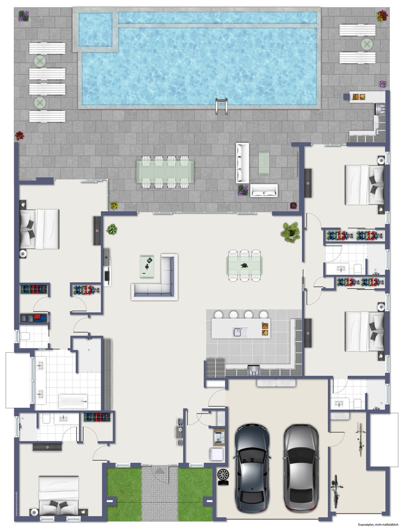 Villa Aesthetic View