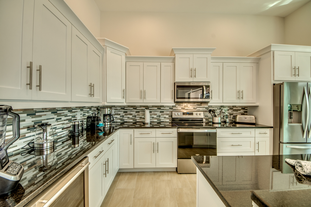 Modern kitchen in the Villa Aesthetic