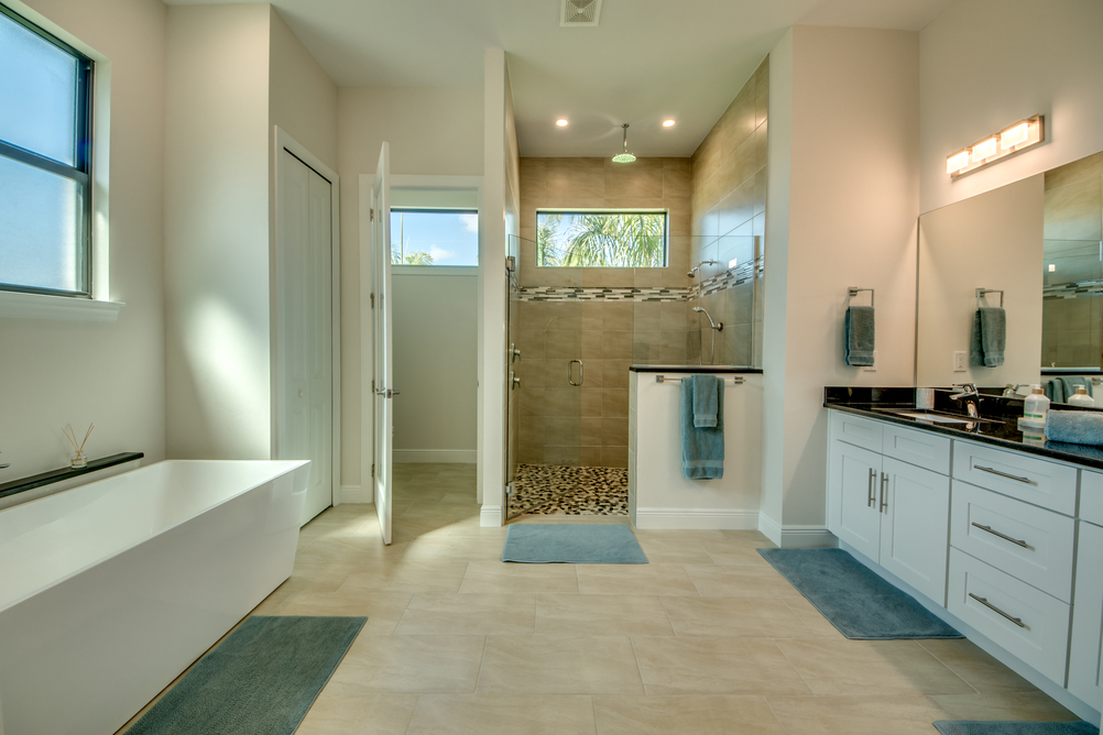 Master Bethroom in the Villa Aesthetic