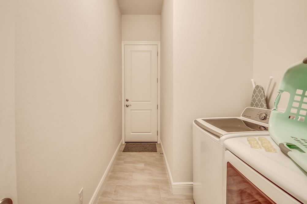 Laundry room in the Villa Aesthetic