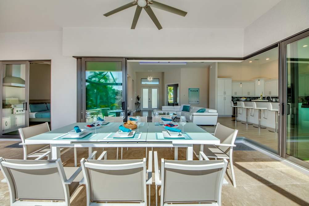 Dining area in Villa Aesthetic