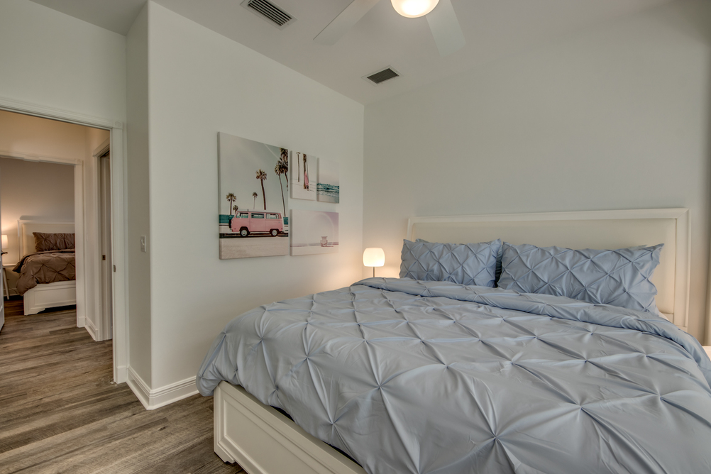 Modernes Schlafzimmer in der Villa Inspiration